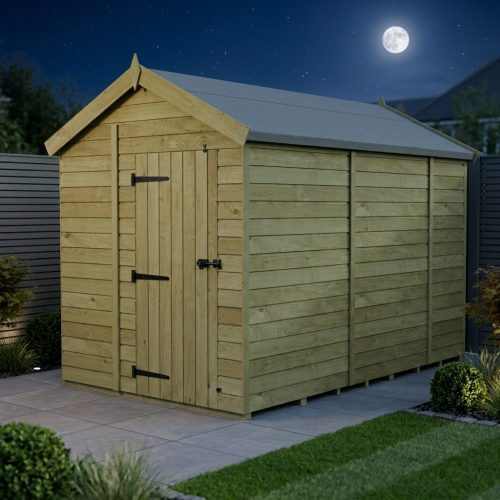 7 x 9 Apex Shed Tanalised (Single Door, No Windows) 2