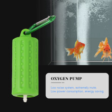 Usb Aeration Pump Air Pump Aquarium Aerator Ultra Quiet Fish Tank Go Fishing Oxygen Pump ——Green