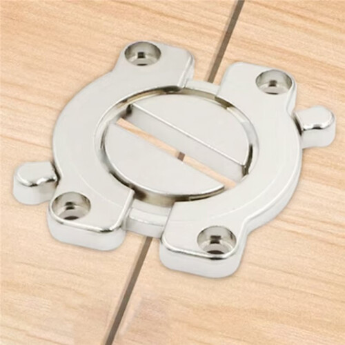 1pcs Tabletop Connector Folding Buckles Desk Supporting Folding Hinge Desktop 2