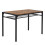 4Pcs Dining Kitchen Table w/ 2 Chairs & Bench Home Kitchen Bar Pub Apartment 8