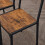 4Pcs Dining Kitchen Table w/ 2 Chairs & Bench Home Kitchen Bar Pub Apartment 20