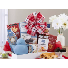 Wine Country Gift Baskets Tea and Bakery Collection