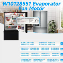 W10128551 WPW10128551 Refrigerator Freezer Evaporator Fan Motor Compatible for   Amana