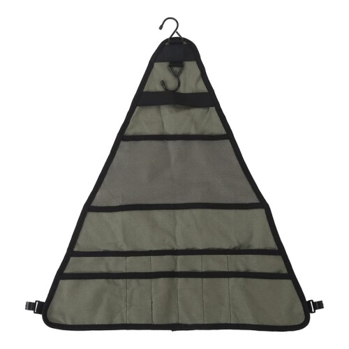 Tableware Storage Bag,Adjustable Multi Pocket, and Durable - Wear Fabric, Organized Storage for Outdoor Use
