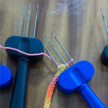 Portable Crochetting Tool for Binding-Off or Edging Hook Needle for Cord Knitting LatchHook Tool Three- A