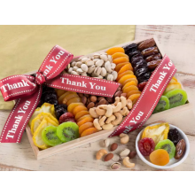 Wine Country Gift Baskets Thank You - Dried Fruit and Nut Collection