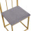 Six-seater dining table set: dining table ,chairs 19
