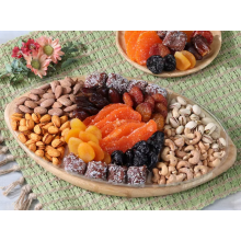 Wine Country Gift Baskets Dried Fruit & Nuts Football Bamboo Cutting Board