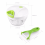 Food Chopper,Super Easy Pulling Hand Held Vegetable Fruit Mixer/Blender (Green) 9