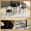 Three-Piece Compact Dining Set - Black 8