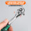 53Pcs Auto Tool Set - Chrome Vanadium Steel 4