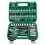 53Pcs Auto Tool Set - Chrome Vanadium Steel 8