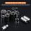 53Pcs Auto Tool Set - Chrome Vanadium Steel 9