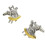 Ballroom Dancers Cufflinks 2