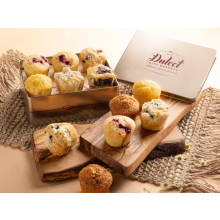 Wine Country Gift Baskets Mini Muffin Dozen Gift Tin