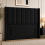 (Maroon Plush, Small Double 4ft) Plush 54" Winged Panel Headboard for Divan 3