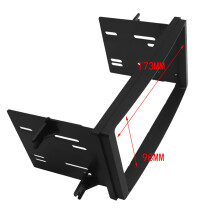 Car Stereo Radio Face Fascia Plate Panel Frame for Forester Impreza Xv Wrx 2Din