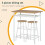 Bar Table Set, Bar Table and Stools Set 4