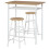 Bar Table Set, Bar Table and Stools Set 7