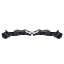 Motorcycle Accessories Front Winglet Spoiler Wing Front Lip Fairing Small Wing for ZX-6R ZX6R Black