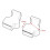 Motorcycle Handlebar Riser Bar Mount Handle Clamp for  CM300 Handlebar Heightening Clamp 7