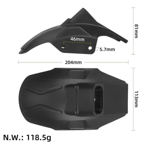 E-Scooter Mudguard Kit for   G2 Master Front Rear Protective Shell Mudguard Cover 2