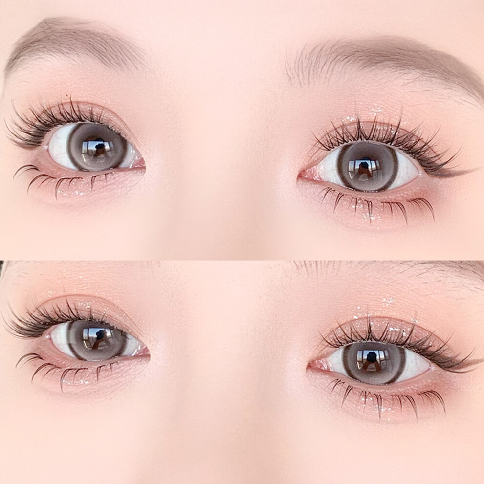 Roc-Electron 4-6Mm Self-Stick Eyelash Clusters, C Curl For All Ages