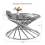 AINPECCA (Silver Coffee Table) Luxury Bedside Table Home 6