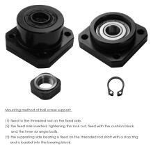 FK12 FF12 Support for Screw 1605 FK12 Fixed Side FF12 Floated Side for CNC Parts Machine Tool Accessories