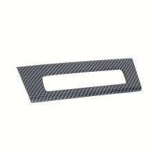 For Sonata DN8 2024 Car Center Control USB Charger Panel Cover Trim Decorative Carbon Fiber LHD