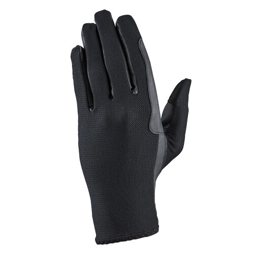 Dublin (5, Black) Dublin Unisex Adult Pull-On Mesh Riding Gloves