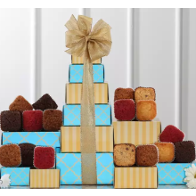 Wine Country Gift Baskets Cake and Brownie Tower