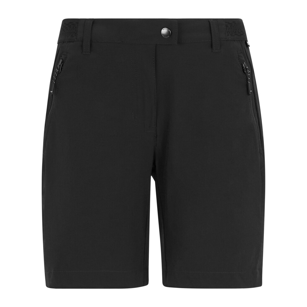 Regatta (16 Uk, Black/Black) Womens/Ladies Mountain Ii Shorts