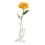 Goldene Rose 24K mit Ständer Geschenk 1