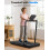 Walking Pad with Handle Bar Folding Treadmills 7