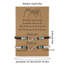 Couple Heart Bracelets - Anniversary Gift