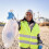 Pedal Bin Liners Heavy Duty Garbage Bags Roll of 100 Refuse Sacks, White 2