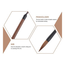 6 Peças de Pincel de Caligrafia, Pincel Kanji, Pincel de Escrita Chinesa para Aquarela, Pincéis de Tinta, Pintura, Desenho