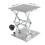 Laboratory Lift Stand, Lab Jack Scissor Stand Platform, Table Lifting Jack Platform Expandable Table Height Range 3