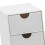 Desk Organizer with 3 Drawers Multifunctional Dustproof Stackable Office Supplies Organiser 5