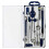 9Pc Geometry Set Metal Compass Geometry Precision Tool for Student, Circle Drawing Tool and Architecture Drafting Kits 1
