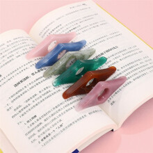 6 Peças Suporte para Livro de Polegar Suporte para Página de Livro Marcador Prático Material de Escritório Suporte para Polegar de Livro Marcador