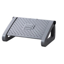 This Ergonomic Footstool Under Your Office Desk Features 6 Height Settings and Non-Slip, Stable Legs.