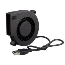 75mm USB Fan Cooling Turbo Blower Brushless 3D Printer 7517 for Extruder Cooler Power Inverter Air Pump PC CPU