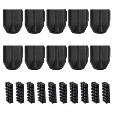 10Sets AD5X Nozzle Silicone Sock&Cleaning Brush for Flashforge Adventurer 5X 3D Printer,Silicone Cover&Nozzle Wipers