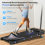 2 in 1 Walking Pad Inclined Home Treadmill 7