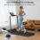2 in 1 Walking Pad Inclined Home Treadmill 8