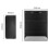 Clipboard Foldable Handheld Folders Portable Writing Board 3 Layers Secure Paper Grip for Ducuments for Doctors Students 7