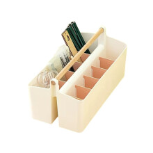Watercolor Organizer Portable Large Capacity Brush Pencil Stationery Barrels Student Multi-Function Pen Holder C