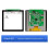 Monitor IPS de 4 Polegadas Compatível com   para Raspberry Pi, com Tela Sensível Ao Toque Capacitiva e Resolução de 720x720 para PC (para 3